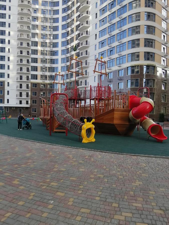 Апартаменты В Аркадии С Террасой И Прямым Видом На Море Odesa Exterior foto